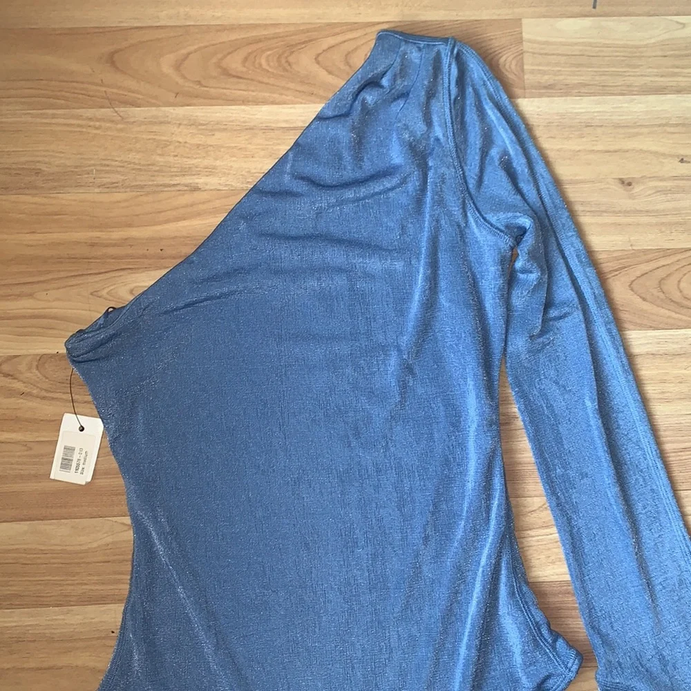 Alix NYC Designer one shoulder bodysuit size M - Picture 4 of 14